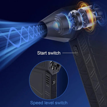 130000RPM Wireless Mini Air Blower Tool - InspiredGrabs.com